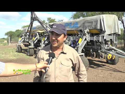 Marcelo Enciso, encargados del Campo Los Mistoles, cuentan con la mejor tecnología