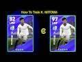 How To Train 97 RATED K. Mitoma in efootball 2024