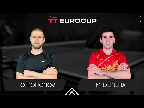 12:50 Oleksandr Pohonov  - Maksym Deineha 06.10.2024TT Euro.Cup Ukraine Master. TABLE 3