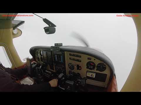 Como se aterriza un avión a ciegas.