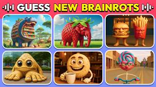 Guess NEW BRAINROTS by Voice 🔉✅ Only 1% Can Beat All Levels