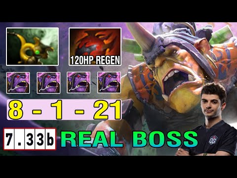 CEB [Alchemist] Offlane Perspective Super Tanky Item Heart + Pipe 120Hp Regen/S - Dota 2 7.33B