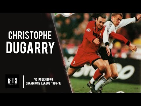 Christophe Dugarry ● Goal and Skills ● AC Milan 1-2 Rosenborg ● Champions League 1996-97