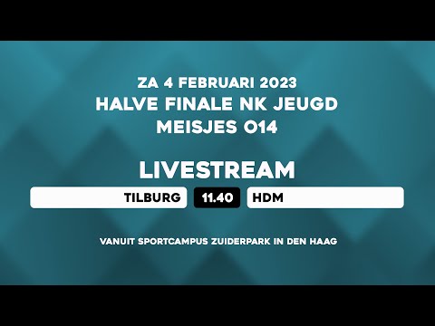 LIVE – ½ Finale MO14 NK JEUGD Zaal – Tilburg vs HDM