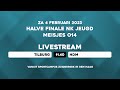 LIVE – ½ Finale MO14 NK JEUGD Zaal – Tilburg vs HDM