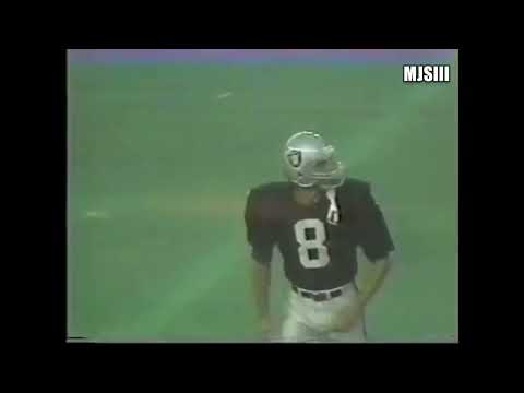 1984 week 1 Los Angeles Raiders at Houston Oilers