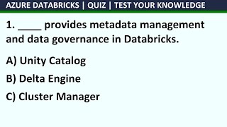 Download the video "Top 50 Azure Databricks Interview Questions & Answers | Data Engineering & Cloud Quiz 2024"