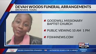 Funeral arrangements announced for Brenham girl swept away by floodwaters