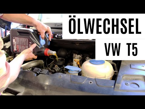 Mein Ölwechsel am VW T5 inklusive Austausch vom Ölfilter