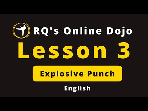 Lesson 3 - Secrets to Explosive Karate Punch . The secrets to powerful punches. Karate, Kung Fu, MMA