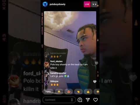 Polo Boy Shawty Cooking beats from scratch | Full IG Live