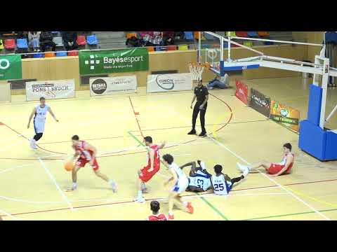 Algunes imatges de la victòria del CB Vic davant L'Hospitalet