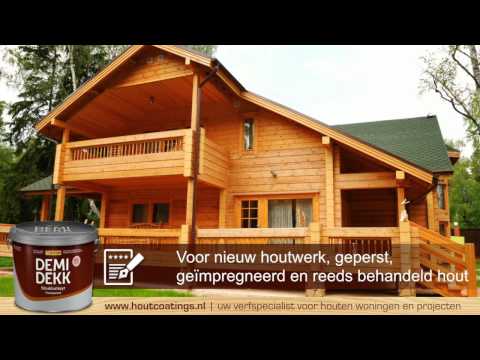 Jotun Verf - Jotun Demidekk Strukturlasyr Houtverf voor Buiten