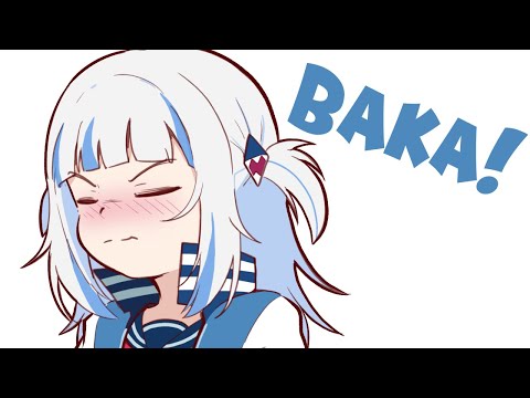 Tsundere Gura 【Hololive Animation】