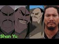 Shan Yu Mulan Evolution In Movies TV 1998 2020