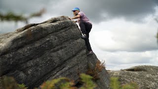 Easy Bouldering in the Burbage South Valley