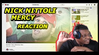 Nick Nittoli - Mercy (Official Music Video) REACTION... BRUHH DIFFERENT