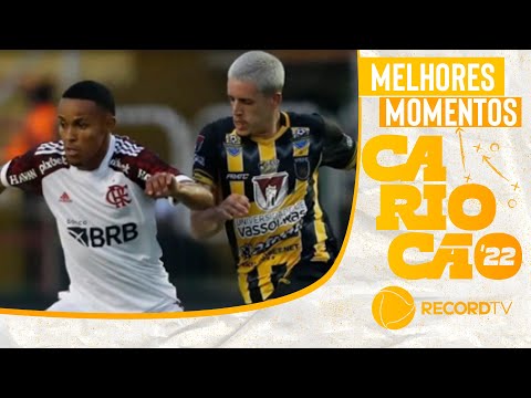VOLTA REDONDA 0x0 FLAMENGO - MELHORES MOMENTOS - #CARIOCÃONARECORD