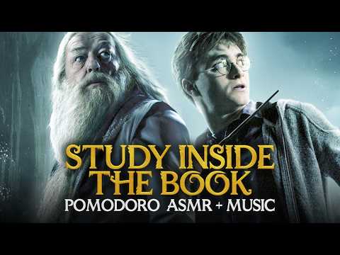 6h Harry Potter Pomodoro: HALF-BLOOD PRINCE 🐍 Hogwarts Motivational Study Guidance, Satisfying ASMR