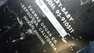 Video thumbnail for cry baby wah wah  - thomas organ co. sepulveda, ca. by Earl Kayoss