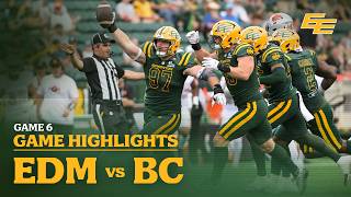 Game Highlights: Week 7 | Edmonton Elks vs BC Lions | 07.09.26