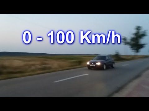 0-100 Km/h Acceleration - Seat Leon 1m 1.6 16v