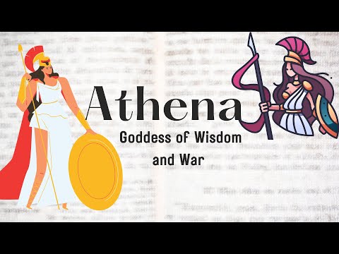 Athena, Goddess of Wisdom and War: Greek Mythology Introductions for Kids!