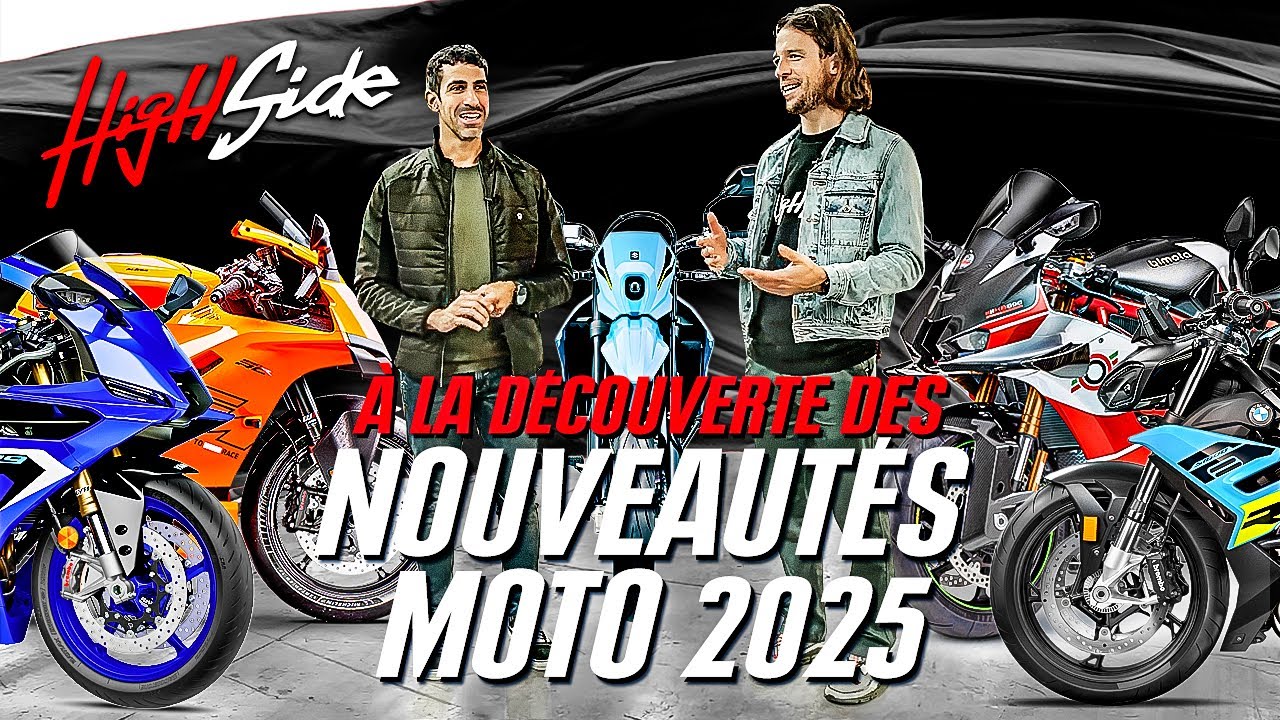 À la découverte des nouveautés motos 2025
