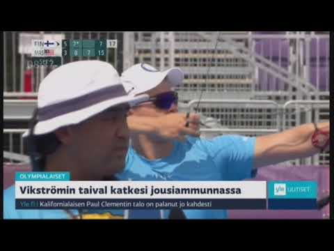 Olympiakisat Tokio 2021 Aamu Tv 28 7  Vikströmin taival katkesi Jousiammunnassa