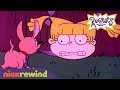Angelica Gets Her Head Stuck In A Fence Rugrats Nicktoons