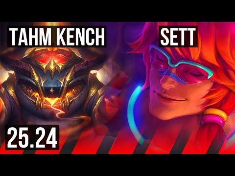 TAHM KENCH vs SETT (TOP) | NA Master | 25.24