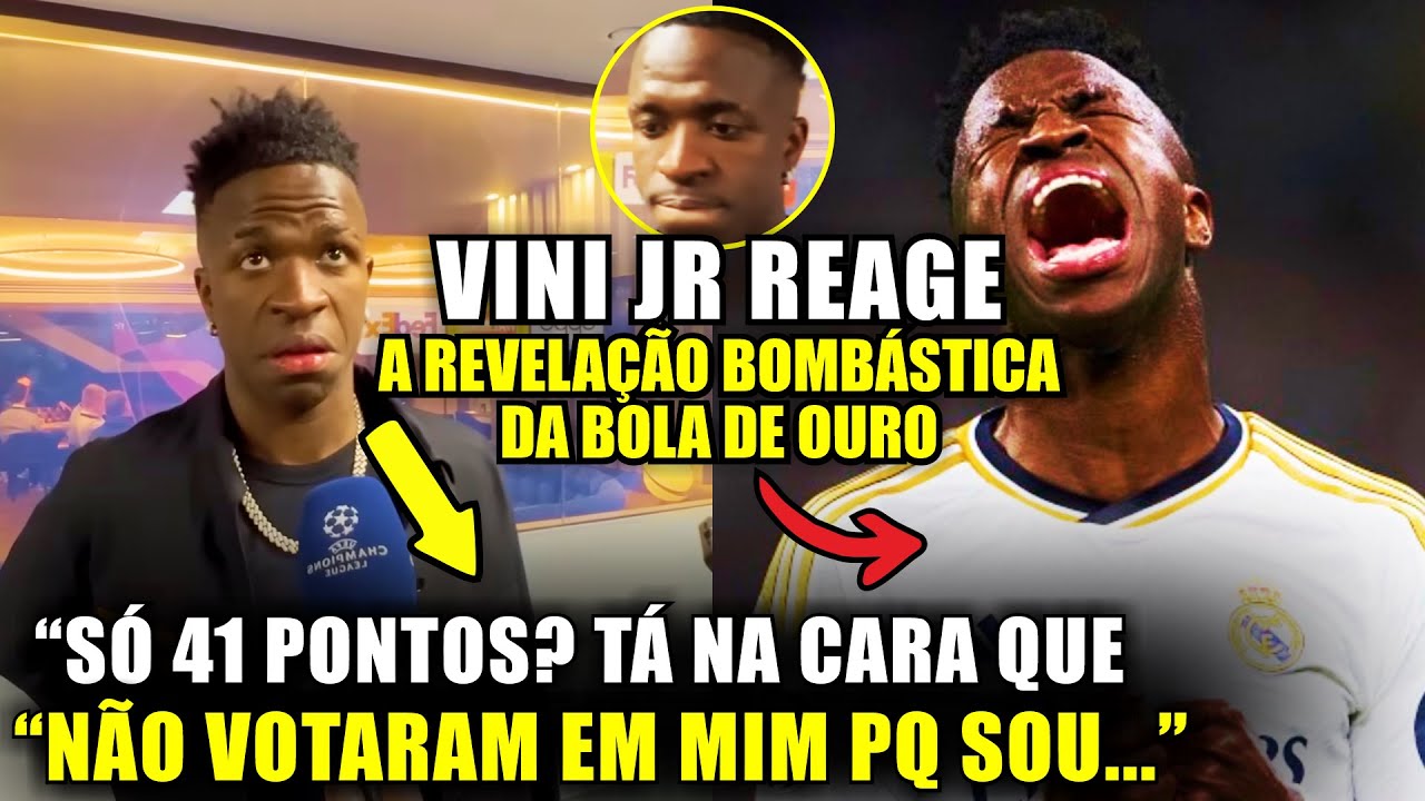 🚨EITA! Olha o que o VINI JR FALOU SOBRE NOVA REVELAÇÃO DA BOLA DE OURO “AGORA ENTENDI PQ...”