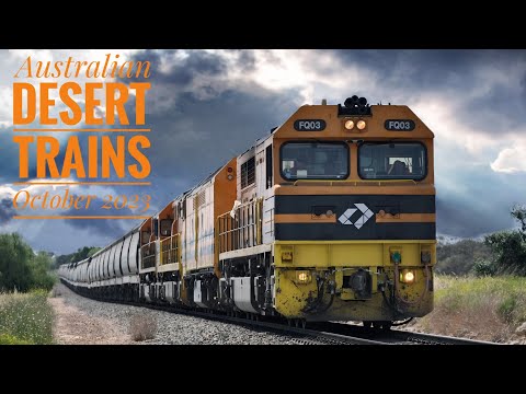 Australian Desert Trains, October 2023