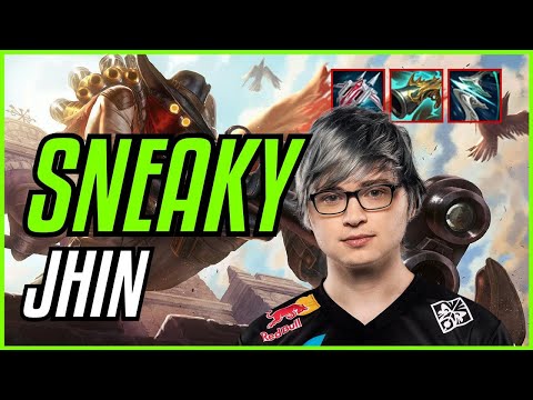 SNEAKY - JHIN vs VIKTOR ADC - NA GRANDMASTER - PATCH 11.10