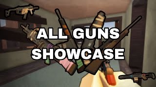Protect The House From Monsters Roblox All Gun Showcase