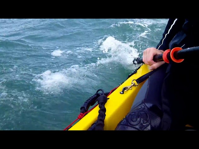 Homemade Kayak Sail Awesome Test.mp4