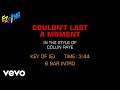 Collin Raye - Couldn't Last A Moment (Karaoke EZ Sing)