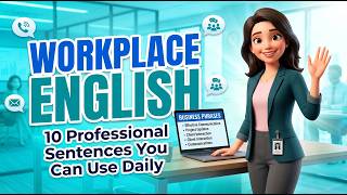 Stop Saying Basic English at Work | 10 Professional English Sentences for Daily Use #lenglish