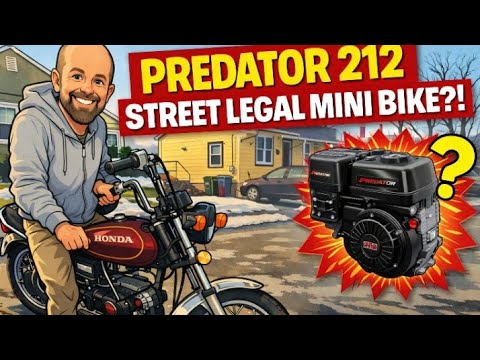 Thumbnail for Predator  212 on a Honda Motorcycle by Motorcycle