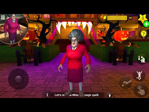 Scary Teacher 3D -new funny prank against miss t