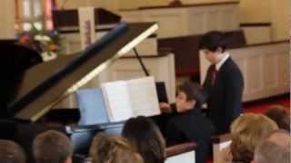 Piano Recital with Jacob and Jonah - 2013 04 07 - Richland Center
