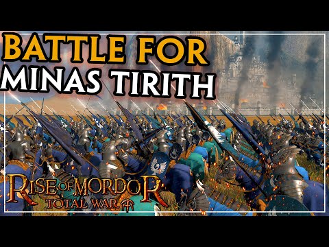 Epic Battle of the Pelennor Fields - Total War Rise Of Mordor
