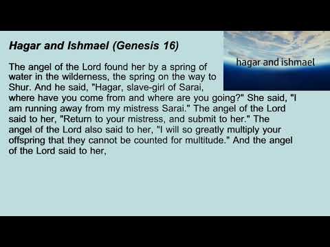9. Hagar and Ishmael (Genesis 16)