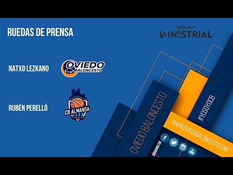 Rueda de Prensa Rubén Perelló | Liberbank Oviedo Baloncesto - CB Almansa Con Afanion