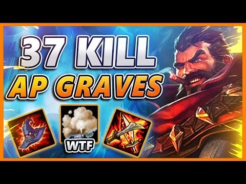 *AP GRAVES IS BETTER THAN AD IN URF* DONT BELIEVE ME? JUST WATCH! (I BET ANYTHING) - BunnyFuFuu URF