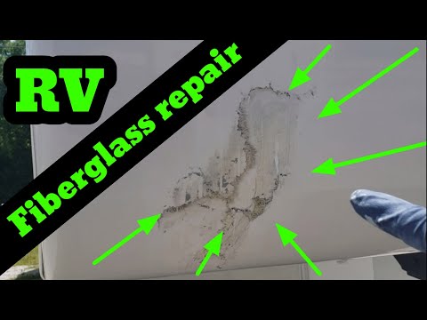 How to repair fiberglass in your rv
