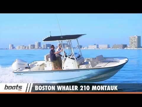 Boston Whaler 210 Montauk video