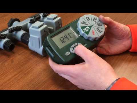 How to Program an Orbit 4 Port Hose Timer