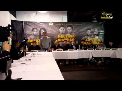 Figueroa vs Demarco Press Conference - Fighters
