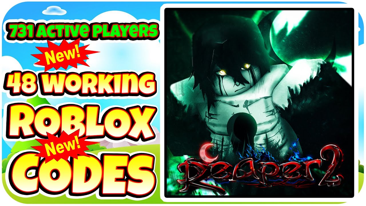 REAPER 2 CODES *NEW* ALL WORKING CODES REAPER 2 ROBLOX